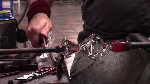 Making of the Simon Pearce Westport Stemless Martini Glass