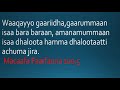 Bilisee Karrasaa|Gaarummaf Tolli kee Baayyee Mp3 Song