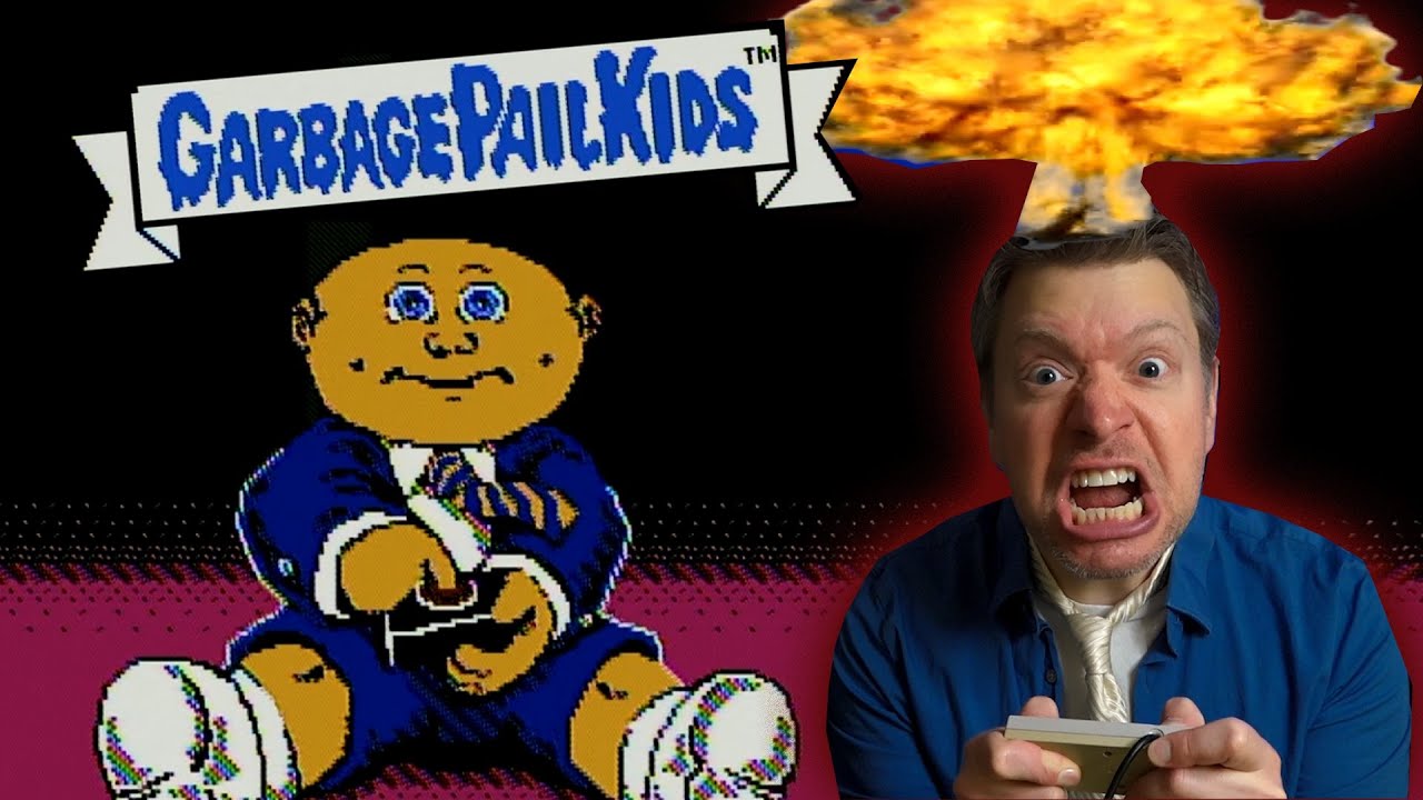 Garbage Pail Kids — обзор видеоигры для NES Nintendo (IRATE Gamer)
