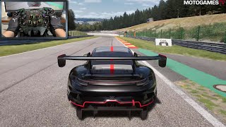 Rennsport Beta - Porsche 911 GT3 R (992) at Circuit de Spa-Francorchamps | Moza DD R9 Gameplay
