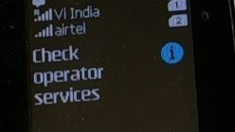 Check operator services | problem solved by MNR TECH