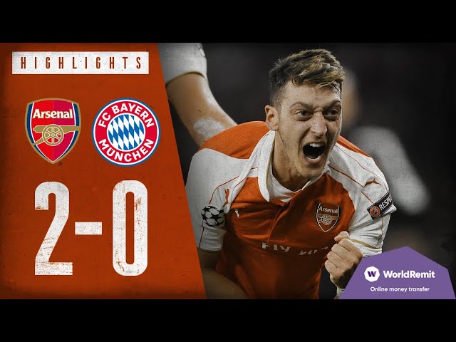 Arsenal 2-0 Bayern Munich | Arsenal Classics | Champions League Highlights  | 2015 - Youtube