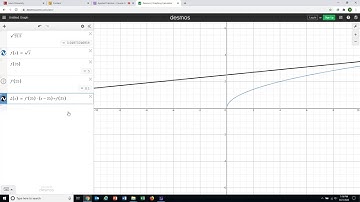 Linearization with Desmos
