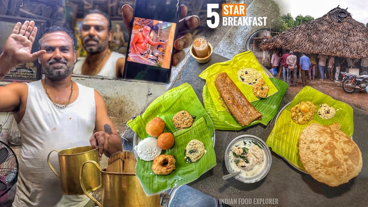 5 Star BREAKFAST - Old Hotel Of The City | 500 People Everyday Surbabu Hotel ​@IndianFoodExplorer