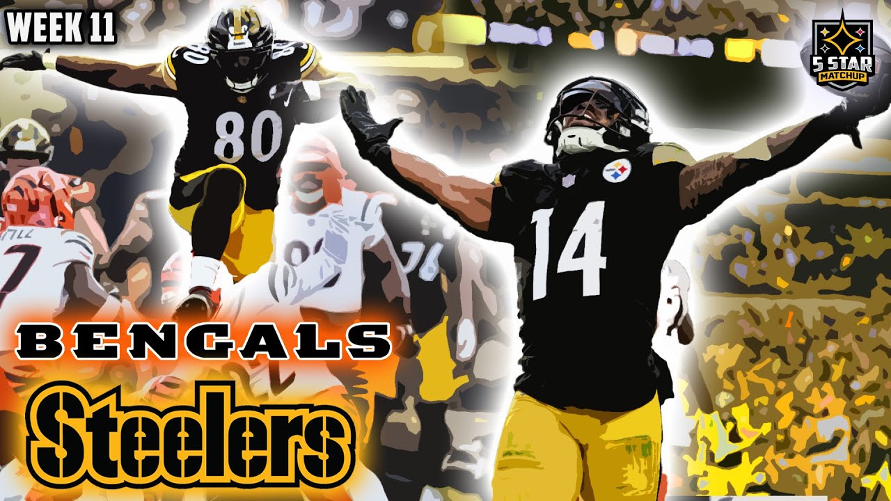 Лучшие моменты 11-й недели матча «Стилерз» — «Бенгалс»: «Питтсбург» берёт реванш! | Матч 5 звёзд