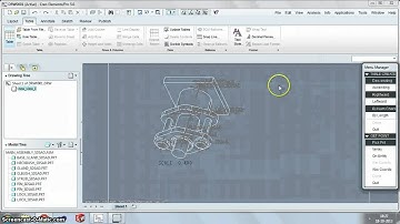 BOM Assembly Pro E 5 0
