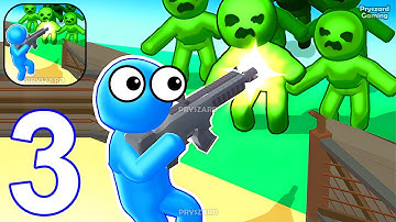 Zombie Apocalypse - Save World - Gameplay Walkthrough Part 3 Stickman Fight For America