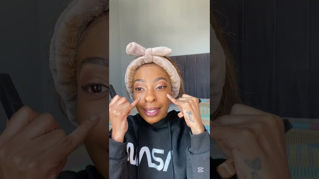 Makeup tutorial in SeTswana as a Zulu girl 😂😂😂💄