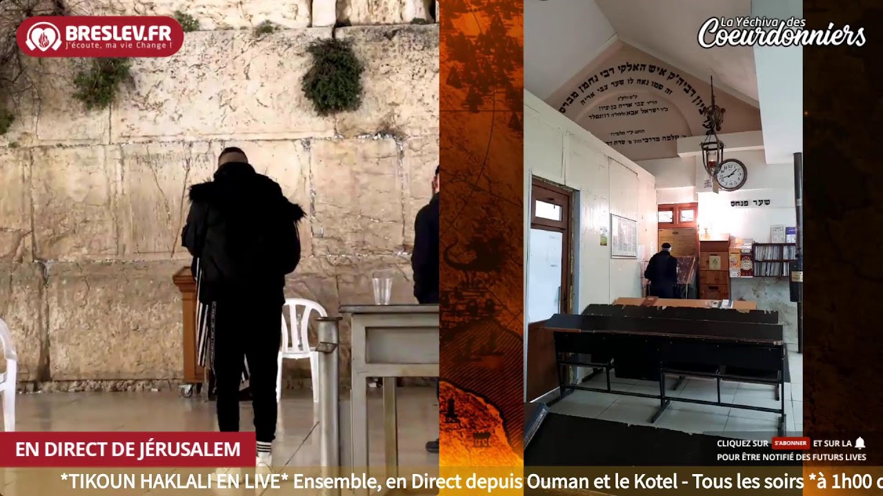 Tikoun Haclali ensemble live  Ouman - Kotel  - 6 mars 024
