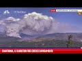 California, il Floriston Fire cresce rapidamente