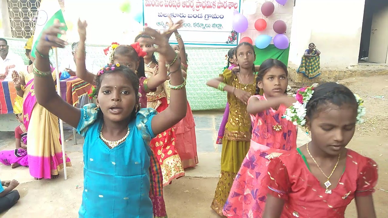 Dance for Talli Bharati Vandanam Song