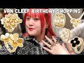 Van Cleef &amp; Arpels Birthday Shopping🎈💚✨ Van Cleef Frivole, Van Cleef Alhambra, Van Cleef Perlée