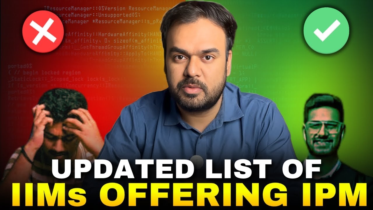 Updated list of IIMs offering IPM