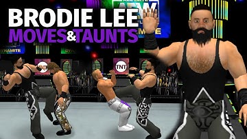 WR3D 21 V3- Brodie Lee New Moves & Taunts
