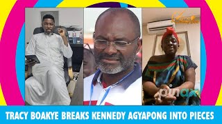 Tracy Boakye Finally Breaks The Unbreakable Kennedy Agyapong Into Pieces