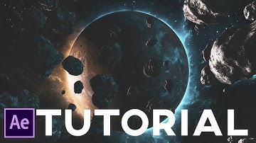 Ultra realistic space scene using advance techniques in VC Orb After Effects! TUTORIAL free textures