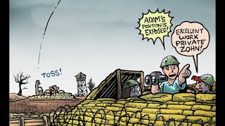 Saving Private Zohn Survivor 40 Episode 3 Comic
This is a speed color for the 3rd episode comic of Survivor 40, Winners at War. Featured in the piece is Parvati, Ethan Zohn, and Boston Rob hunkering in a bunker while another alliance brings the thunder. This print accompanied Tom Santilli’s Survivor recap on Reality Tea!
Full color autographed prints are available for purchase (support starving artists!) at www.DabuDoodles.com
Music is Asleep with the Sun by the talented Unicorn Heads Saving Private Zohn Survivor 40 Episode 3 Comic