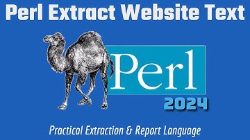 Programming Project: Extract Website Text Using Perl 2024