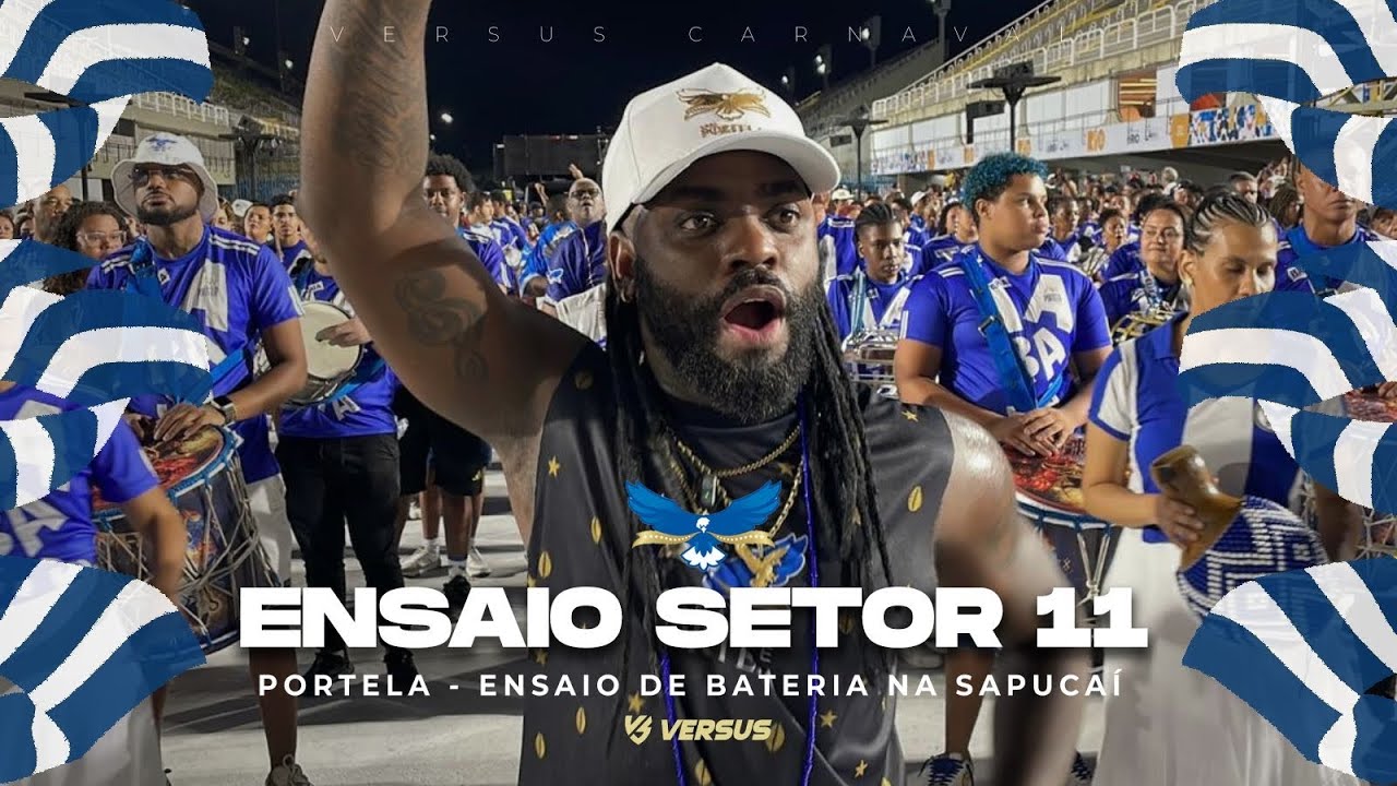 PORTELA 2026 - ENSAIO DE BATERIA NO SETOR 11 DA SAPUCAÍ