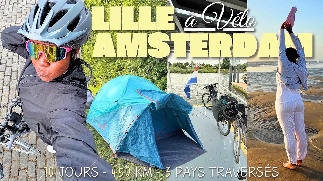 JE SUIS ALLÉE À AMSTERDAM À VÉLO... Tout ne s'est pas passé comme prévu