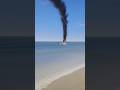 Plane Hits Helicopter Mid Air Ends in Water Crash