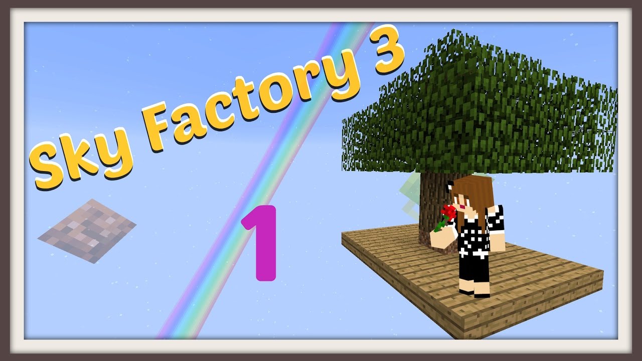 Tinker's Smeltery on Sky Factory 3 ep1 - YouTube