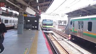 【熱海~高崎間各駅停車、熱海~高崎は上野東京ライン主力列車】上野東京ライン高崎線直通普通高崎行きE231系近郊型U69編成(機器更新車)+U519編成(機器更新車)15両 横浜駅発車