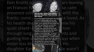 Don Knotts’ Quiet Final Battle – And the Devotion That Carried Him Home
