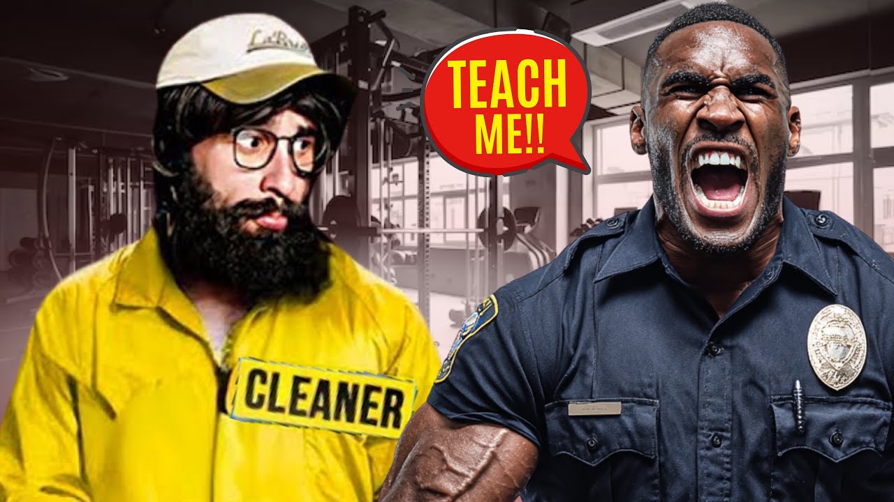 Cleaner KILLED Bodybuilder With Ease 🤯 | Anatoly GYM PRANK