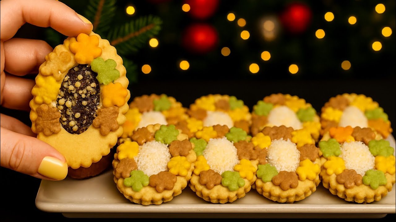 Лучший рецепт рождественского сливочного печенья 🎄 | Мягкое, праздничное и тающее во рту!