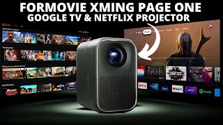 Google TV and Netflix Certified Projector Under $300! Xming Page One PREVIEW