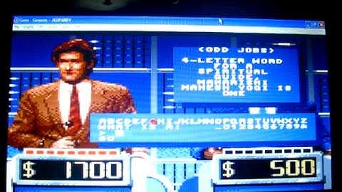 Jeopardy! SEGA Genesis Gameplay 1 (Second Redemption) Part 1