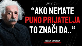 Životne lekcije Alberta Einsteina koje Ljudi nauče Prekasno u Životu