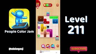 People Color Jam Level 211 Walkthrough Solutionguruji