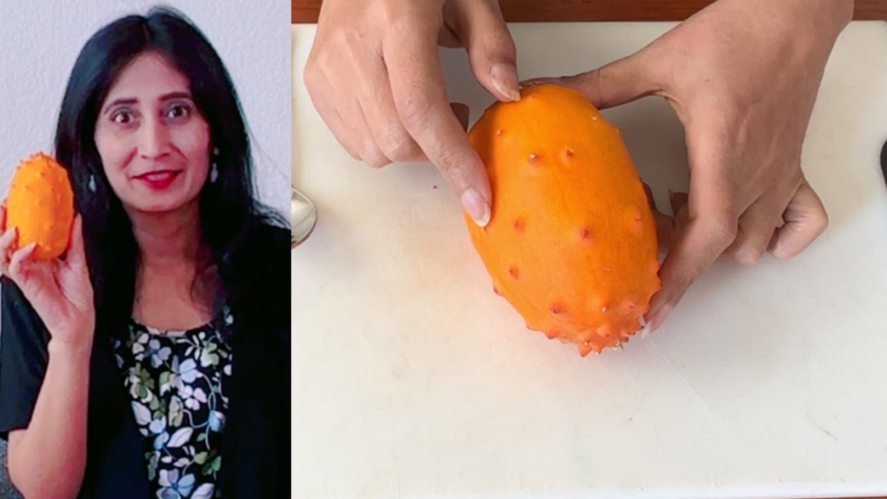 किवानो फळ कसे खावे आणि त्याचे फायदे काय ? How to Eat a Kiwano fruit Horned Melon Marathi