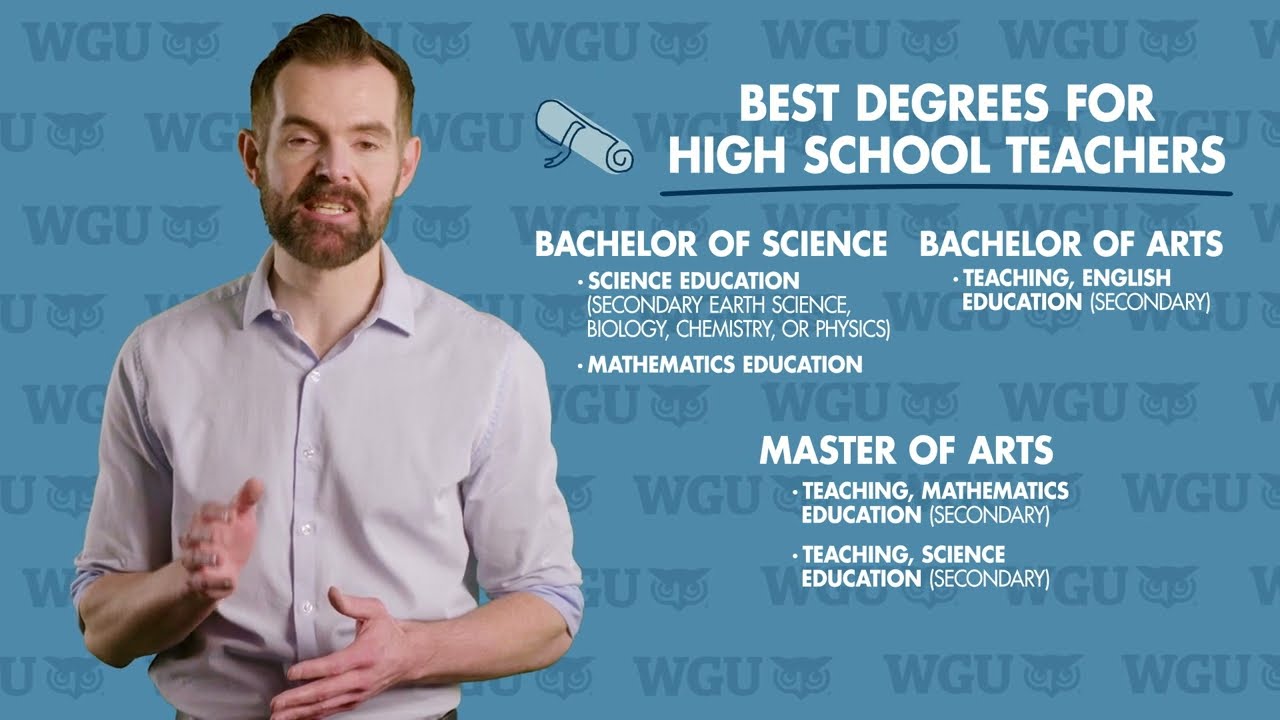 Steps to Becoming a High School Teacher