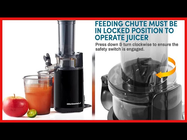 Unboxing the Elite Gourmet EJX600 Compact Slow Juicer