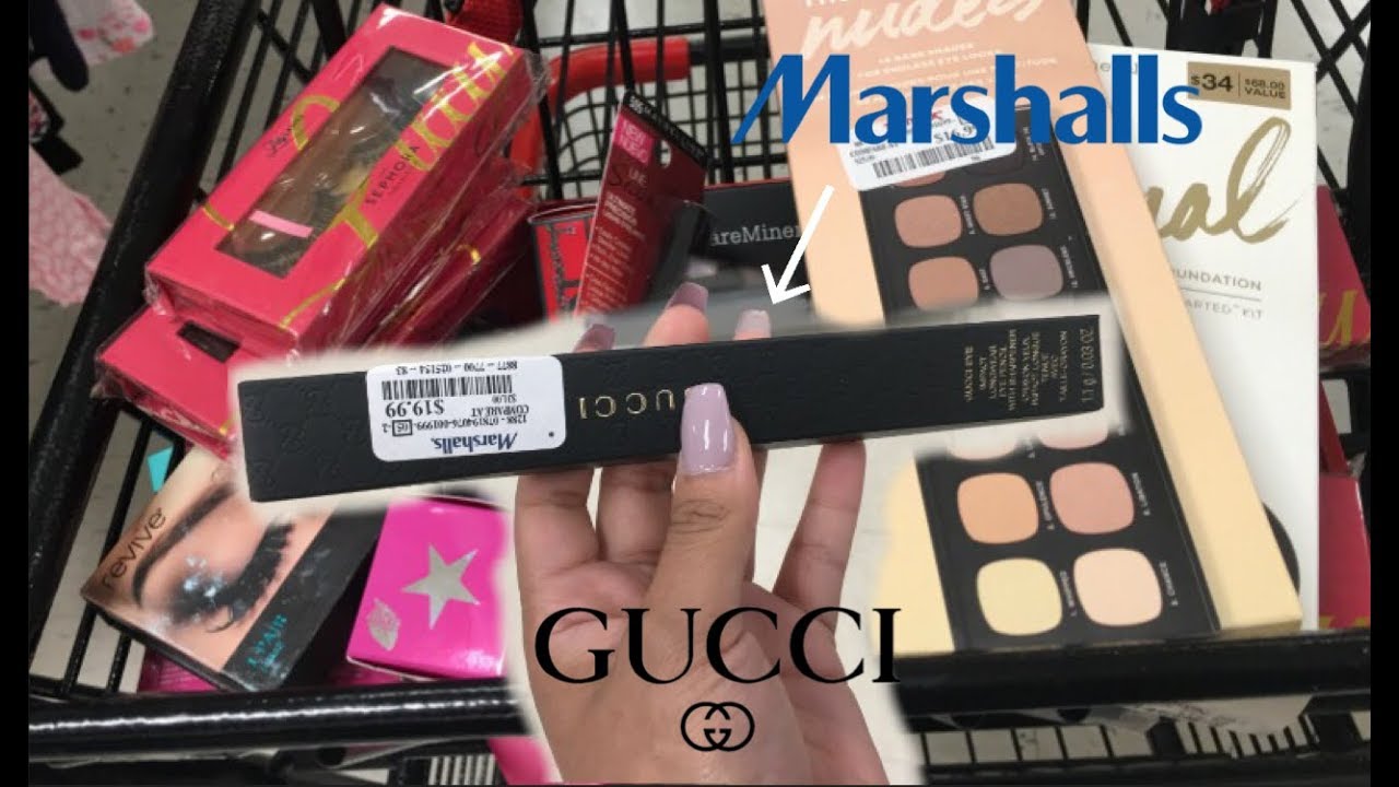GUCCI at Marshalls?!! Makeup Gems For Less! TJ Maxx makeup YouTube