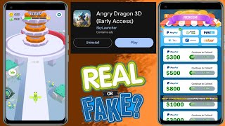 Angry Dragon 3D Real Or Fake - Angry Dragon 3D Withdrawal - Angry Dragon 3D Se Paise Kaise Kamaye screenshot 2