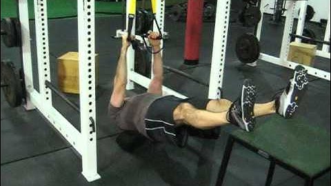 EricCressey.com: TRX Inverted Rows - Feet on 24" Box