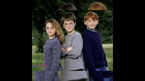 Harry Potter, Hermione Granger and Ron Weasley - U...