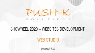 Showreel 2020 Push-K Solutions