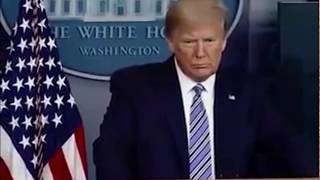 “Keep Your Voice down” Trump says to Female reporter when questioned over Covid-19 screenshot 4