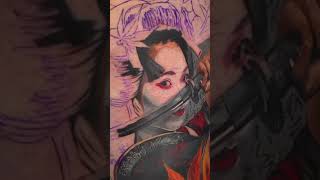 Japanese Geisha tattoo in full color realism!  Watch the full process  on my channel