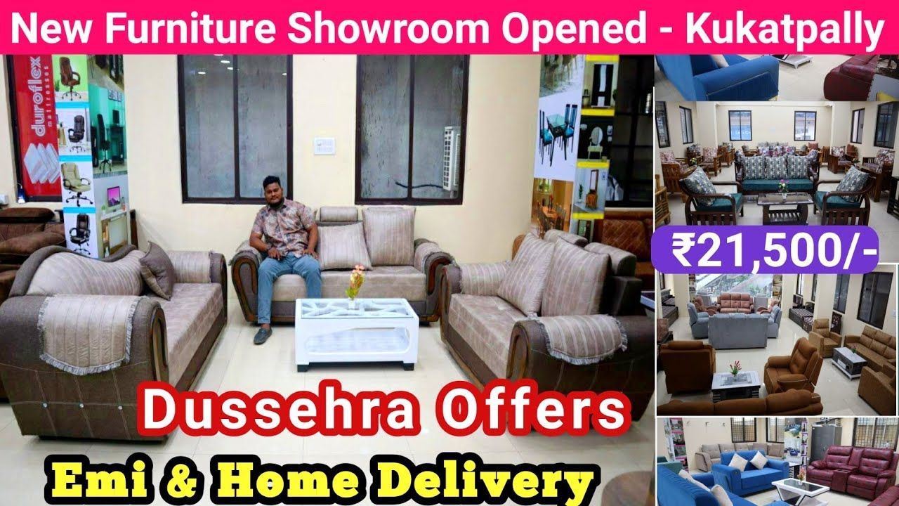 New Furniture Showroom Opened In Hyderabad Dussehra Offers On Luxury