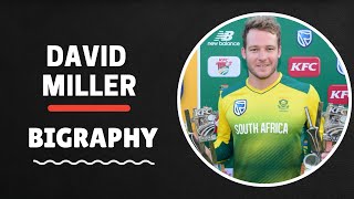 Who Is David Miller? David miller Biography  | Height | Weight | Wife | Networth