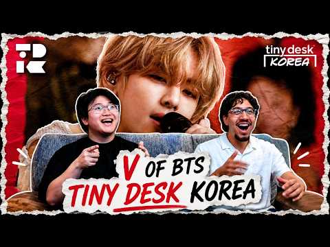 OUR FIRST TIME WATCHING BTS V's TINY DESK!!