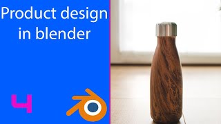 Bottle Design  in blender 2.8 - final part screenshot 5