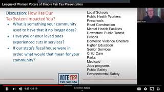 Meeting on Fair Tax