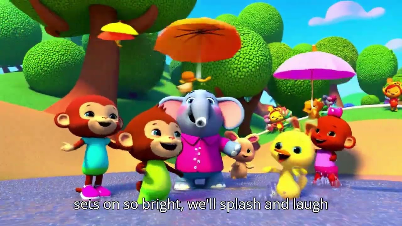 Rain Rain Go Away 🌧️ | Fun Kids Song & Animated Nursery Rhyme